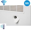 Dezumidificator si incalzitor cu rotor Woods WDD90 Ionizare Control WiFi Capacitate 8 litri/zi 3 Trepte ventilator pentru temperaturi scazute suprafata 60 mp